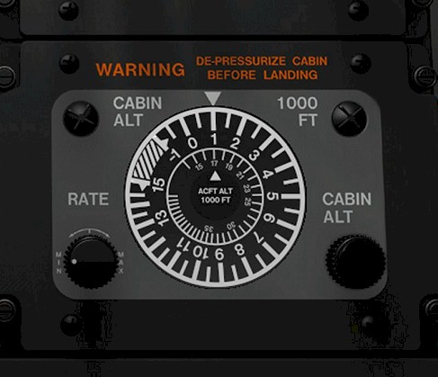 A close up of the warning light on an airplane.
